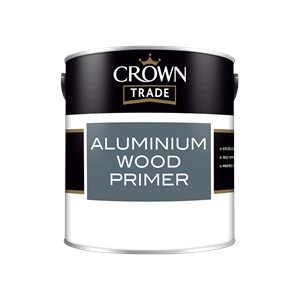 Crown Aluminium Wood Primer - Grey - 2.5L