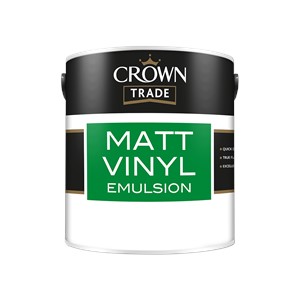 Crown Vinyl Matt Emulsion - Magnolia - 2.5L