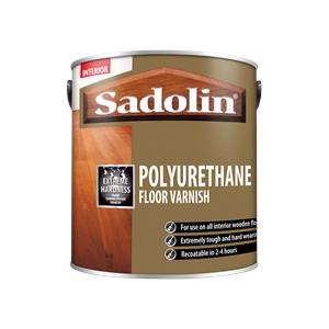Sadolin Poly Floor Varnish - Clear Gloss - 2.5L
