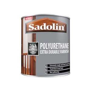 Sadolin Poly Exterior Durable Varnish - Clear Gloss - 1L
