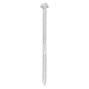 TIMCO Heavy Duty Timber Screws - Hex - Exterior - Silver - 8.0 x 120mm