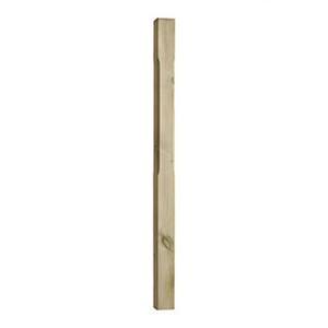 Treated Newel Stop Chamfered 82mm x 82mm x 1250mm