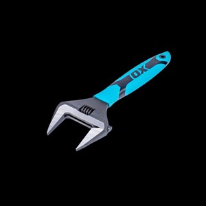 OX Pro Series Adjustable Wrench Extra Wide Jaw 12