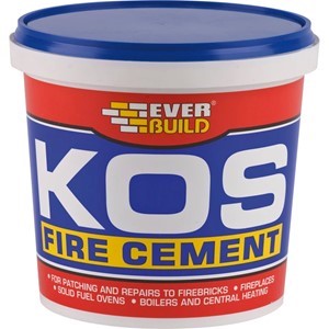 484674 - KOS fire cement black 1kg