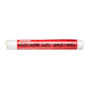 ProDec 100sqm (2m x 50m) Polythene Dust Sheet Roll
