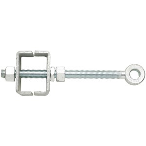250mm Adjustable Bottom Gate Fitting - Galvanized