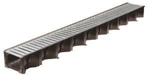 ACO HexDrain Drainage Channel with Galv Steel Grate 1000mm