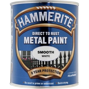 Hammerite Smooth White 750ml