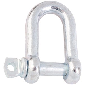 10mm Dee Shackles - Bright Zinc Plated (BZP) or Galvanized