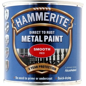 Hammerite Smooth Finish Red 250ml