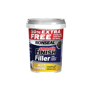 Ronseal Multi Purpose Smooth Finish Filler 600g + 50%