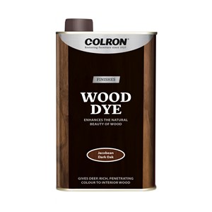 Colron Refined Wood Dye Jacobean Dark Oak 250ml