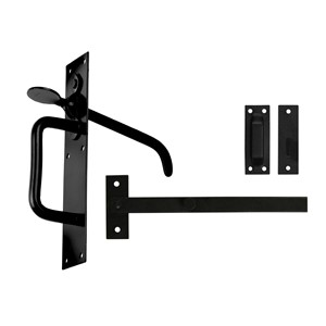 No. 5 Black Suffolk Latch