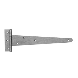254MM Galvanised Medium Tee Hinge Pair