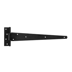 406MM Black Medium Tee Hinges Pair