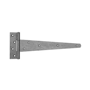 406MM Galvanised Weighty Tee Hinges Pair