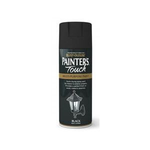 Rust-oleum Painters Touch Black Matt 400ml