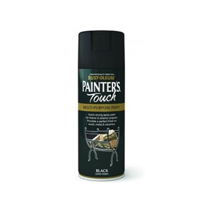 Rust-oleum Painters Touch Black Satin 400ml