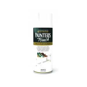 Rust-oleum Painters Touch White Satin 400ml