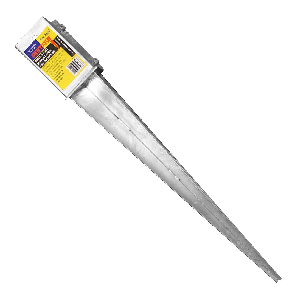 50MM Galvanised Post Support Spike 450MM