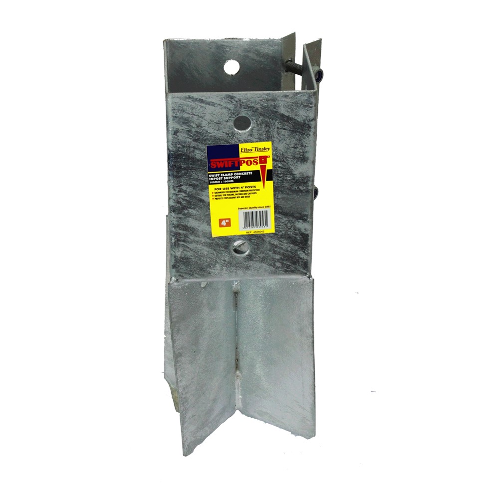 100MM Galvanised Concrete In Post Support