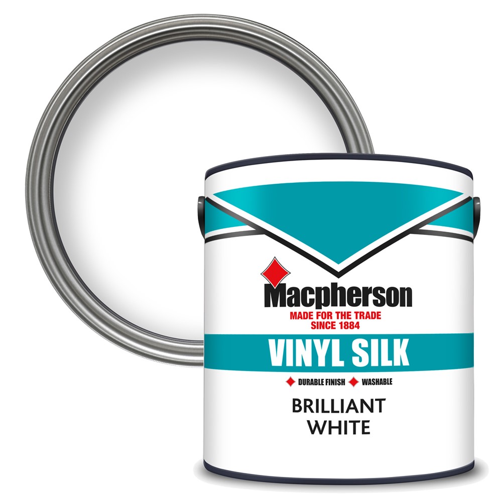 Macpherson Vinyl Silk Emulsion Brilliant White 2.5L