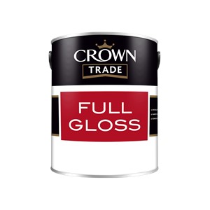 Crown Trade Full Gloss - White - 1L