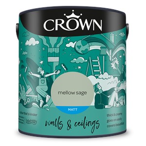 Crown Matt Emulsion Mellow Sage 2.5L