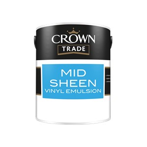 Crown Mid Sheen - Brilliant White - 2.5L