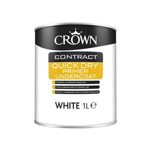 Crown Contract Quick Dry Undercoat - White - 2.5L