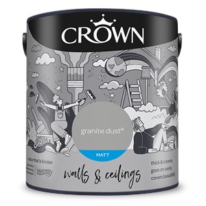 Crown Matt Emulsion Granite Dust 2.5L