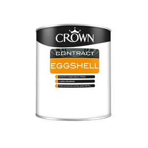 Crown Contract Eggshell - Brilliant White - 2.5L