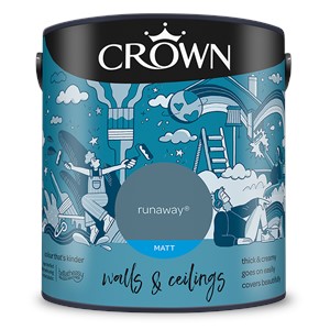 Crown Matt Emulsion Runaway 2.5L