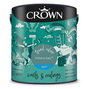 Crown Matt Emulsion Botany Bay 2.5L