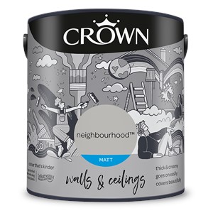 Crown Matt Emulsion Neighbourhood 2.5L