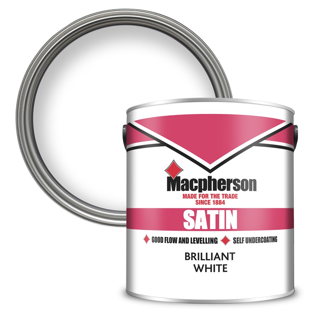 Macpherson Quick Dry Satin Brilliant White 2.5L