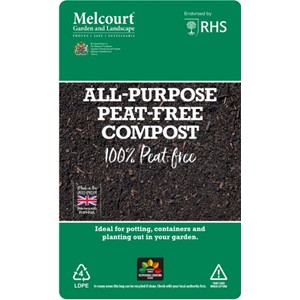 Bag all-purpose peat-free compost 40L
