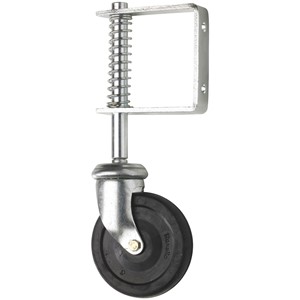 284mm Medium/Heavy Duty Spring Loaded Gate Wheel - Bright Zinc Plated (BZP)