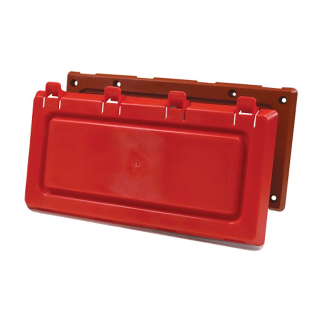 Anti Flood Air Brick Cover Red