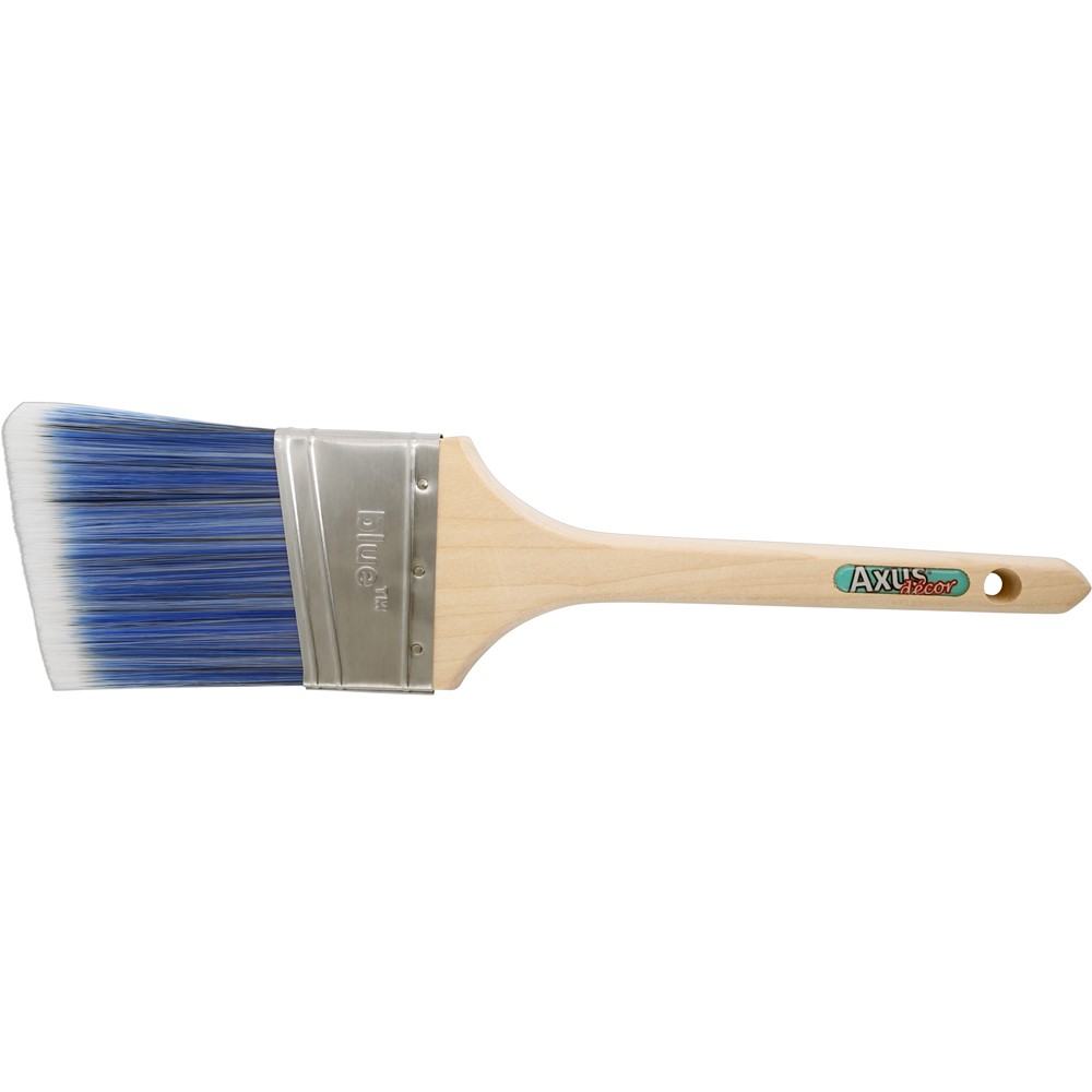 Axus Angled Pro-Cutter Blue Series Paint Brush 3
