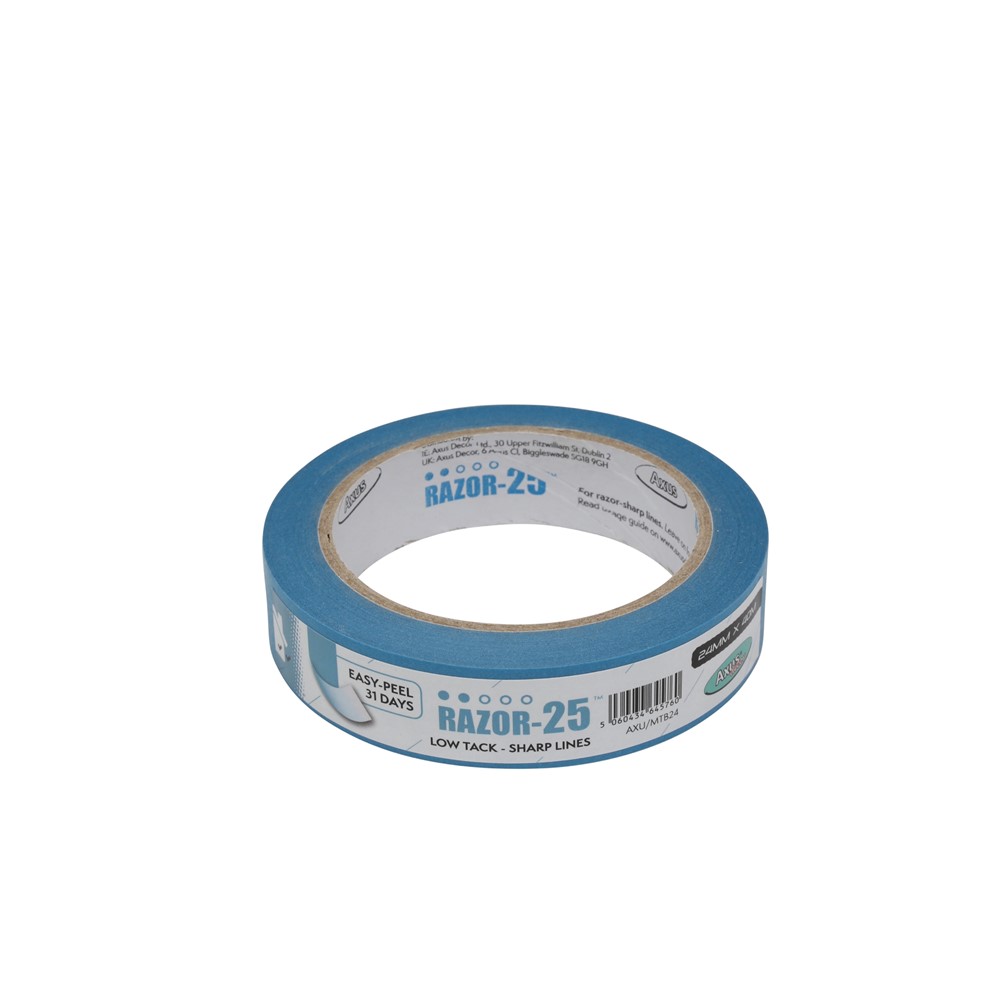 Axus Razor-25 Low Tack Tape 24mm X 40m
