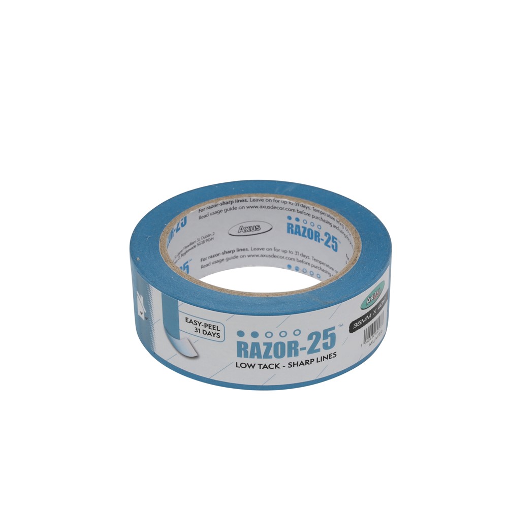 Axus Razor-25 Low Tack Tape 36mm X 40m