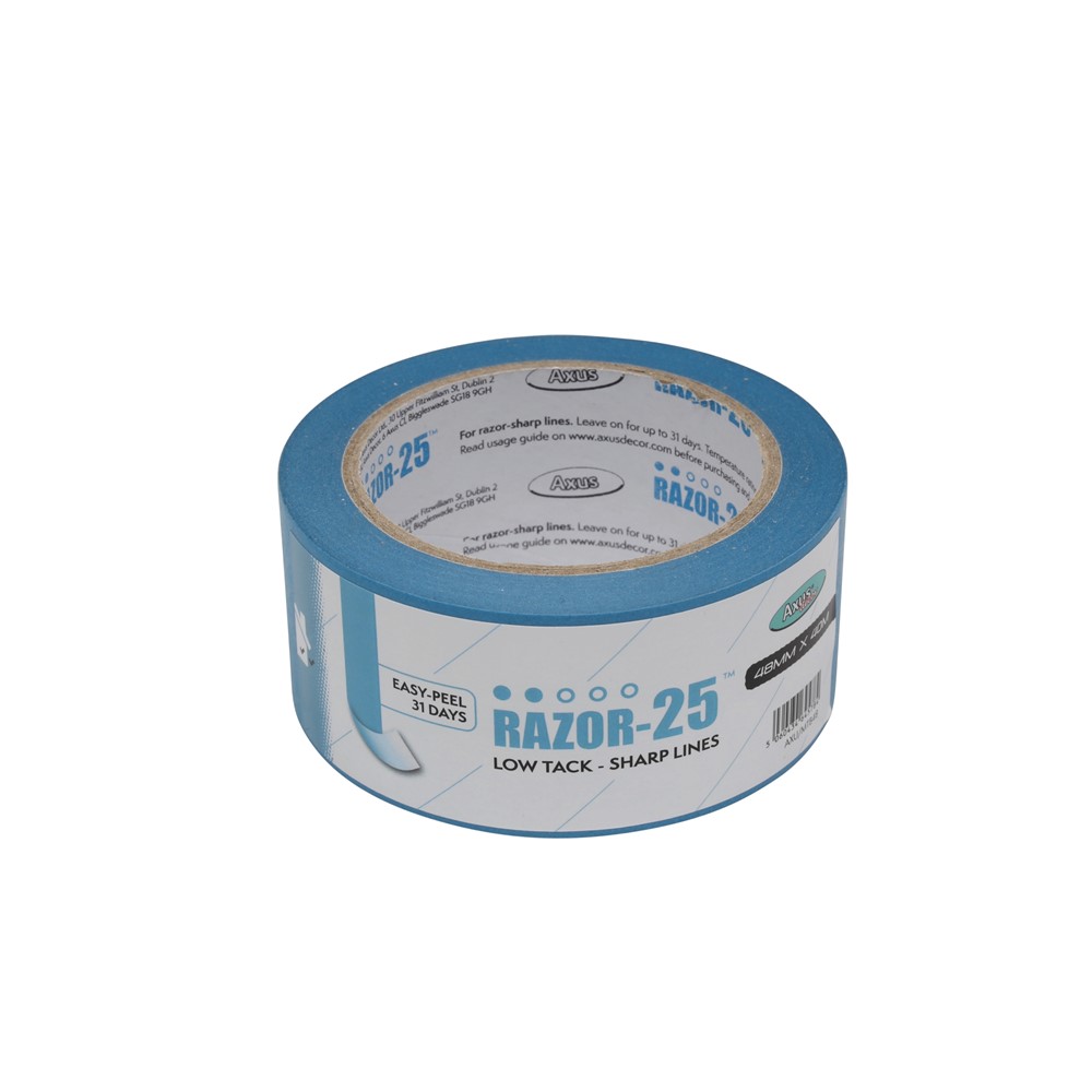 Axus Razor-25 Low Tack Tape 48mm X 40m