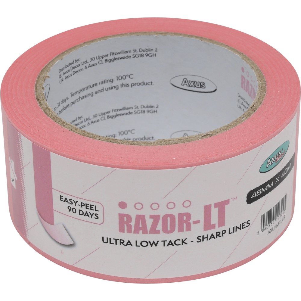 Axus Razor-LT Ultra Low Tack Tape 48mm X 40m