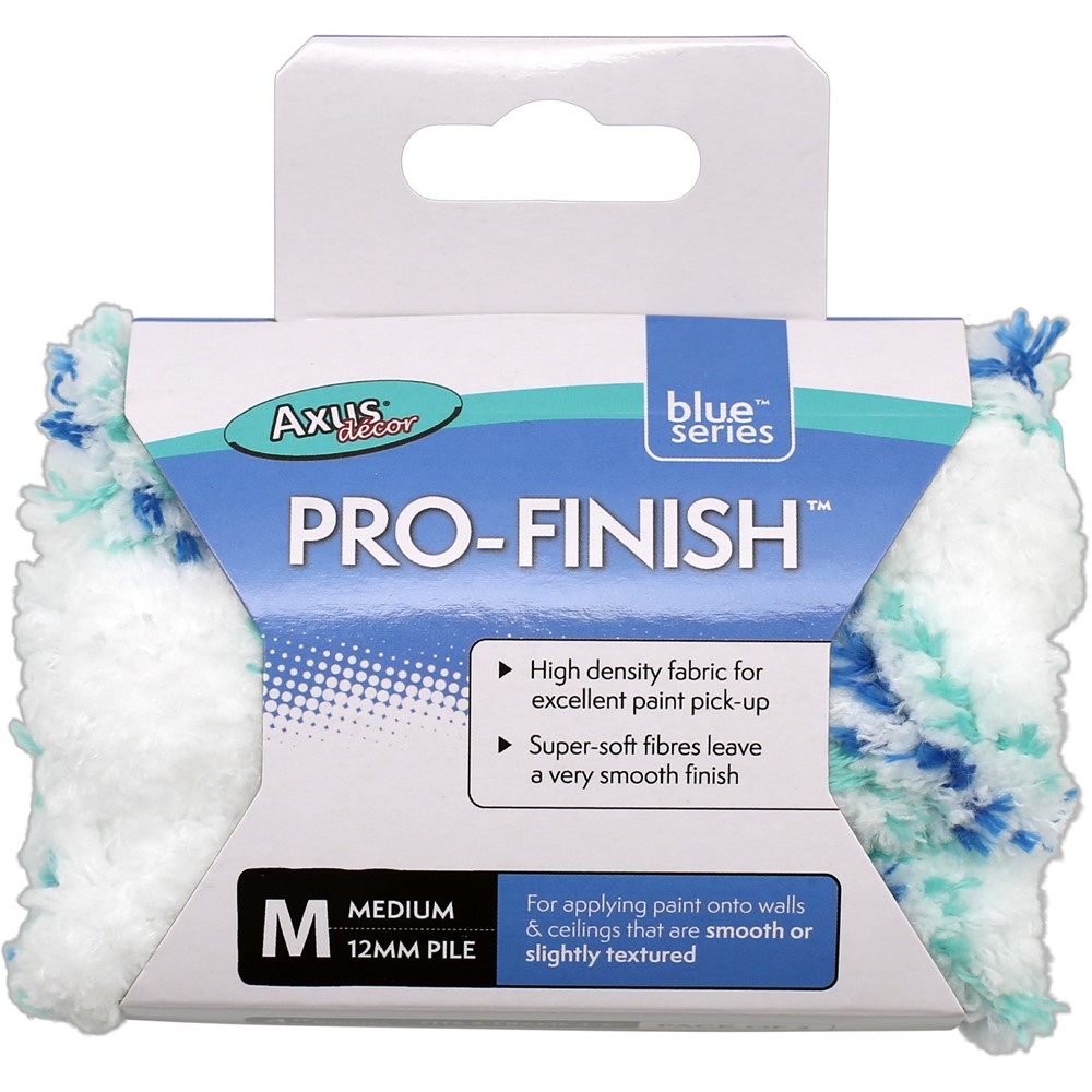 Axus Pro-Finish Medium Pile Roller Sleeve Blue 4
