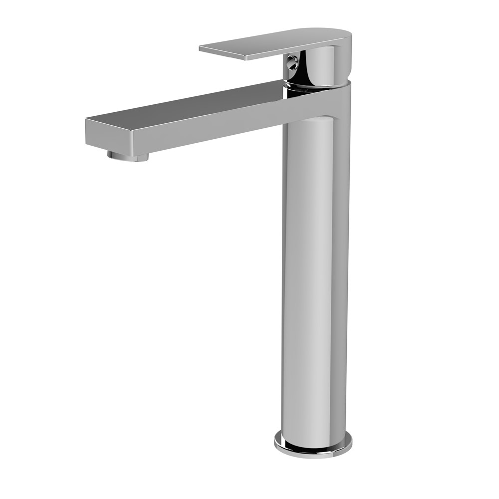 High-Rise Basin Mixer – Chrome