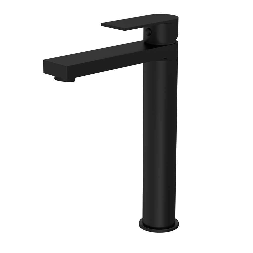High-Rise Basin Mixer – Matt Black