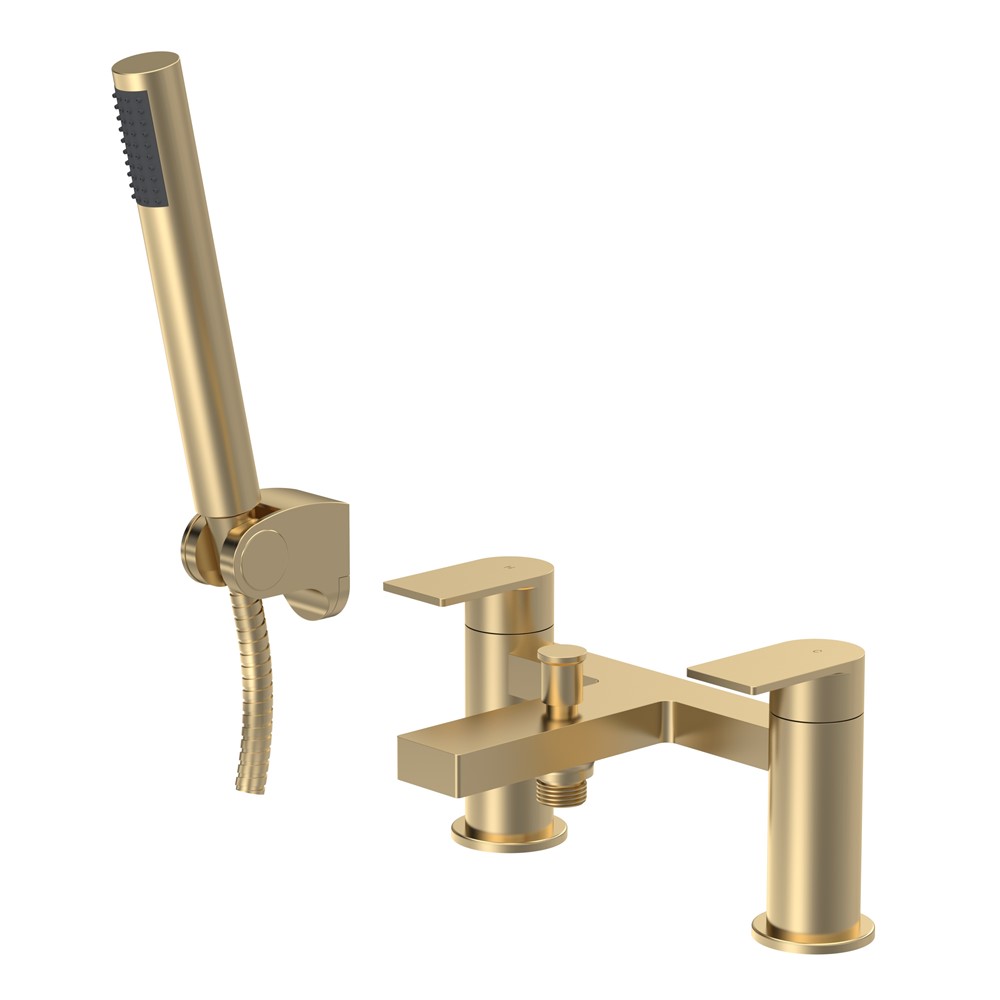 Bath-Shower Mixer – Brushed Brass