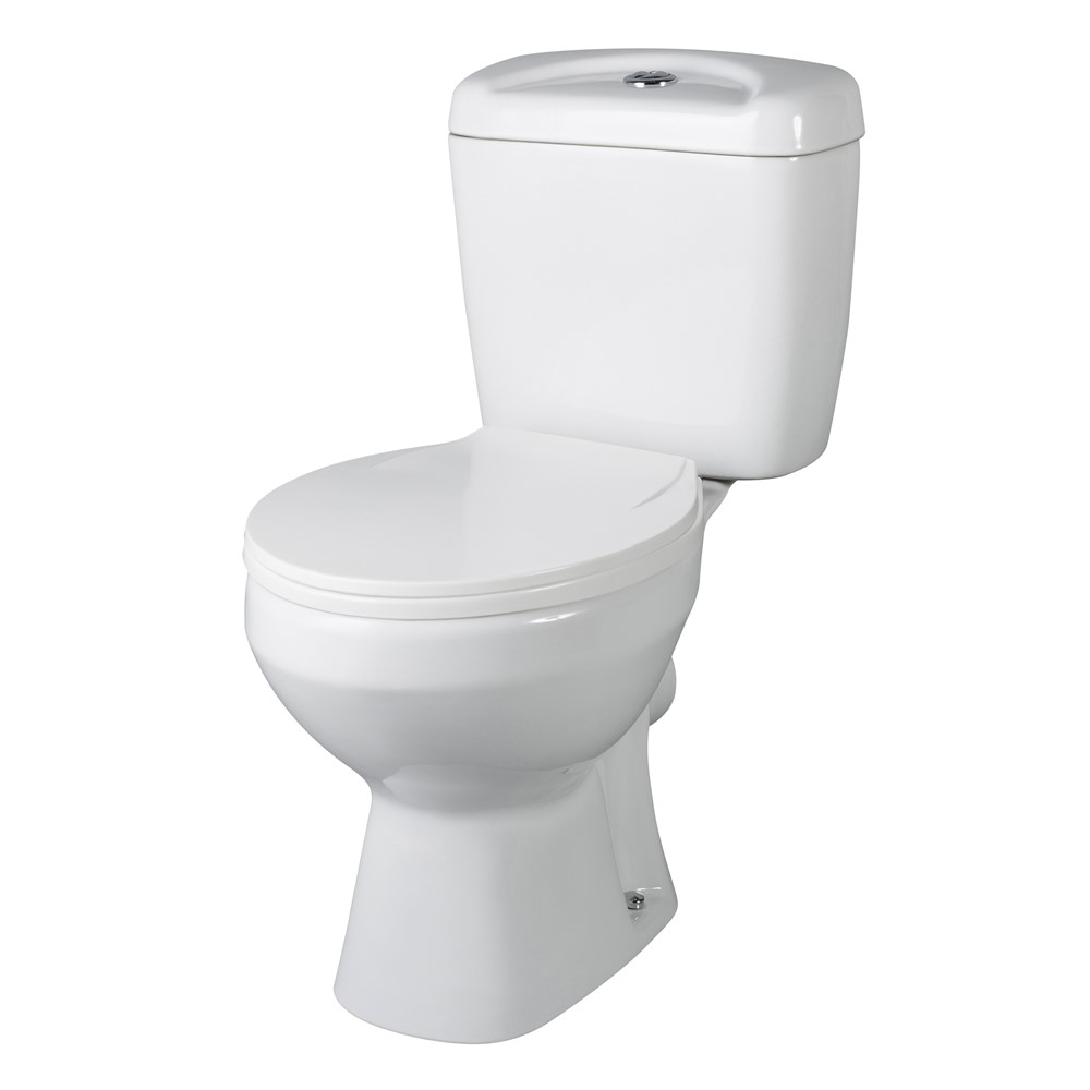 Pan, Cistern & Seat – Gloss White (Not Soft Close)