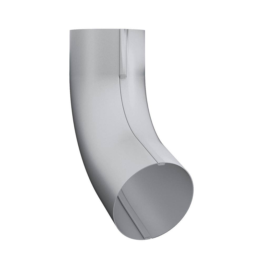 Lindab Galvanised 70° Conical Pipe Bend 75mm